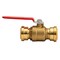 Quickfitting 1in Push-to-Connect x 1in Push-to-Connect Brass Full Port Ball Valve LF932R - alternate 3